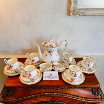 duplicate - Royal Albert Tenderness Bone China Set for 6 – English Tea Service